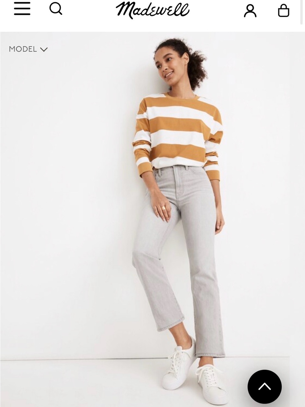 Madewell Slim Demi-Boot Jeans in Dekalb Wash